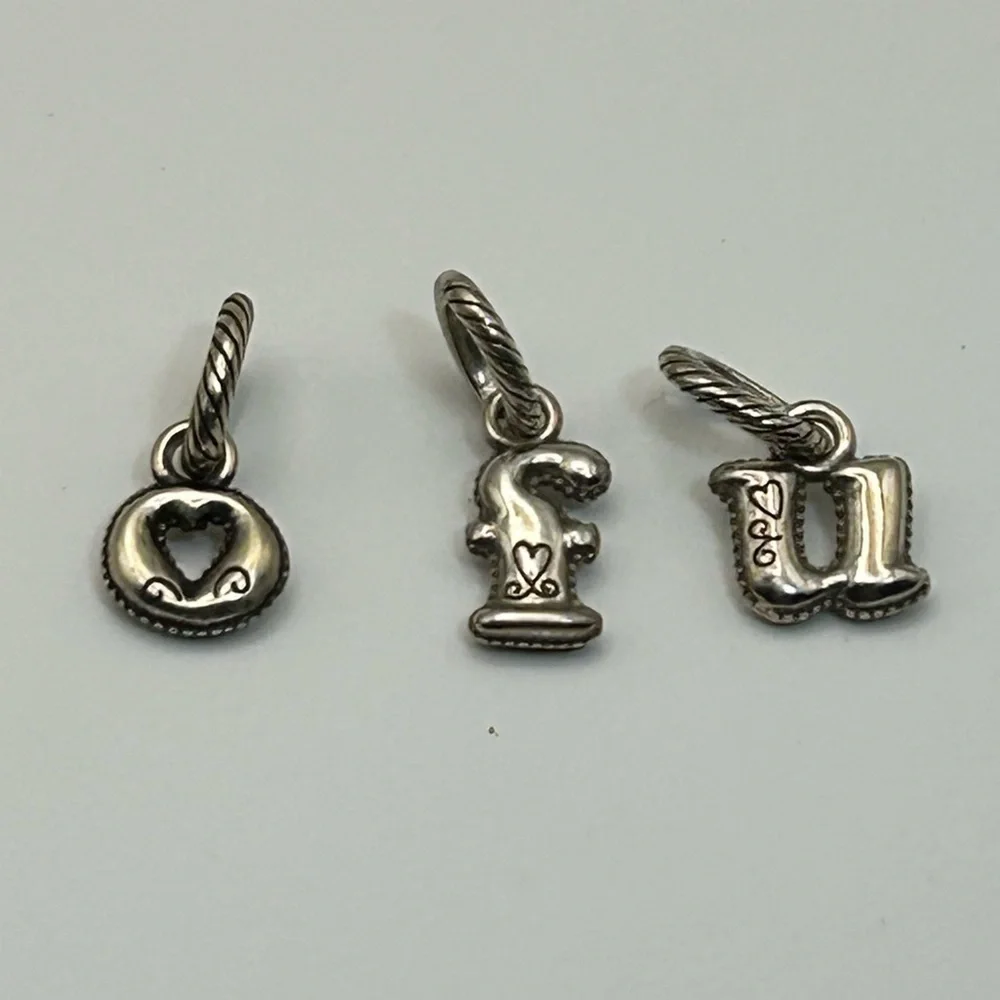 Brighton Alphabet Charms Qty 3 